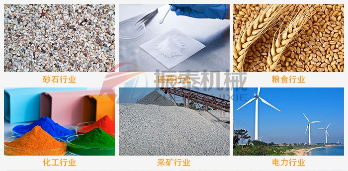 GMP振動篩適用行業